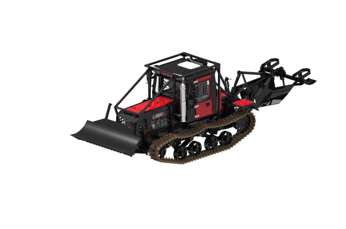 Гусеничный трактор ТЛС-5 барнаулец