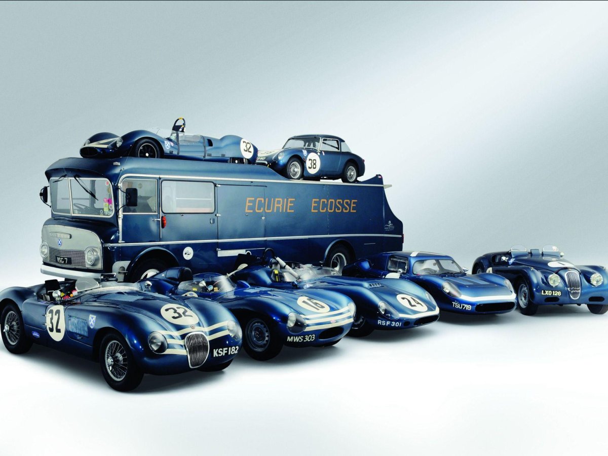 Коллекция гоночных автомобилей