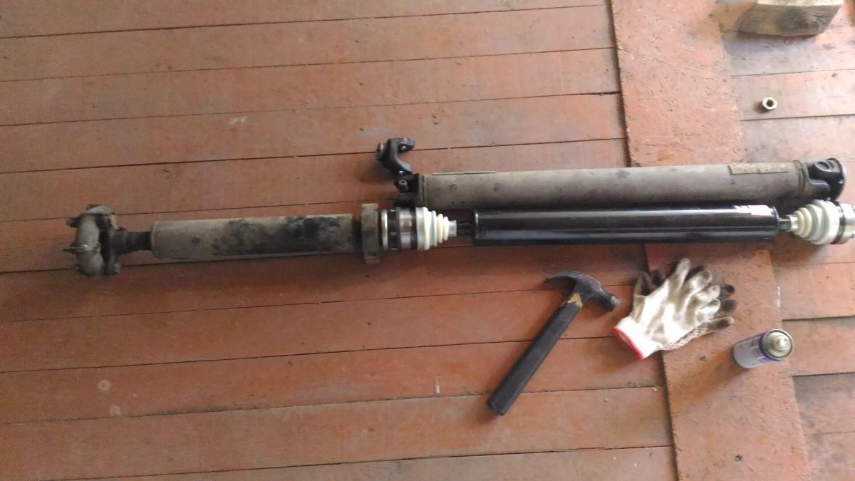 ВАЗ 2107 карданный вал шиус