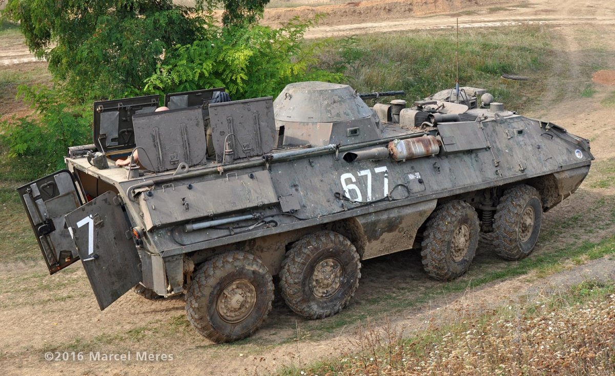 Польский БТР ot-64 Skot