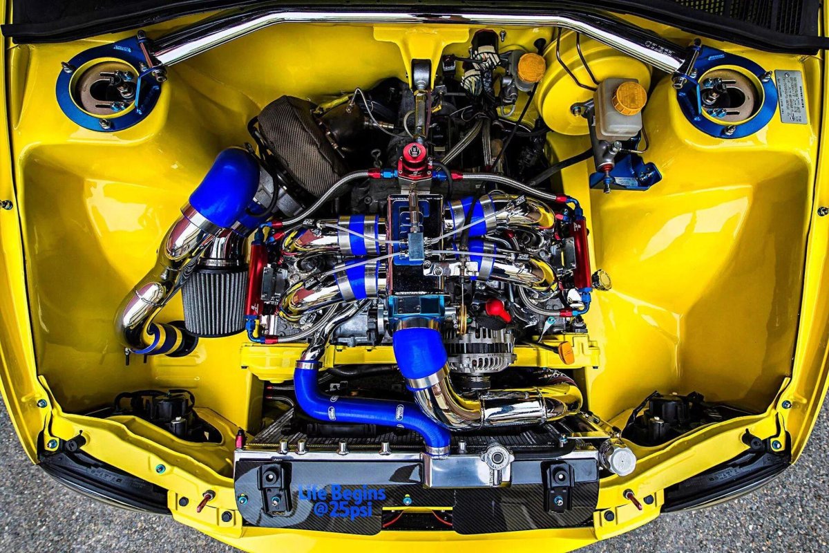 Субару Импреза WRX STI мотор