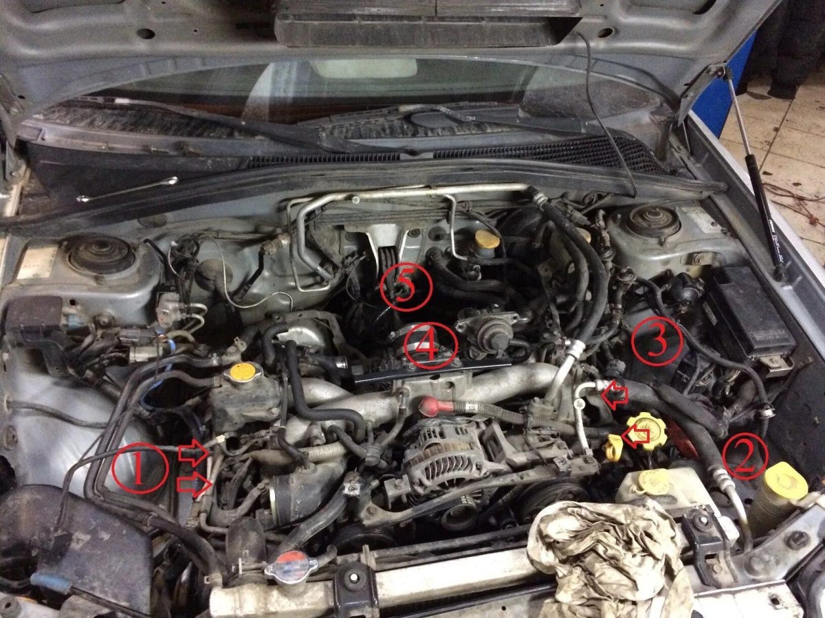 2 Цилиндр Субару Форестер