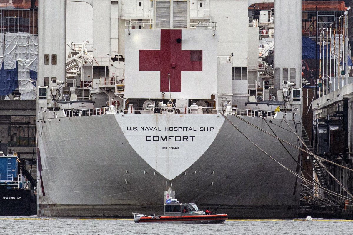 Госпитальное судно USNS Comfort