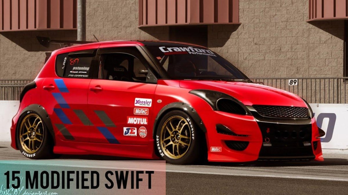 Suzuki Swift 2008 обвес