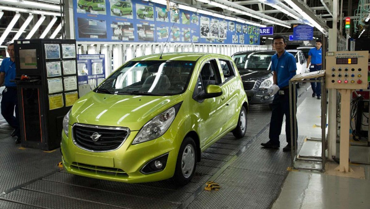 Автомобили GM Uzbekistan