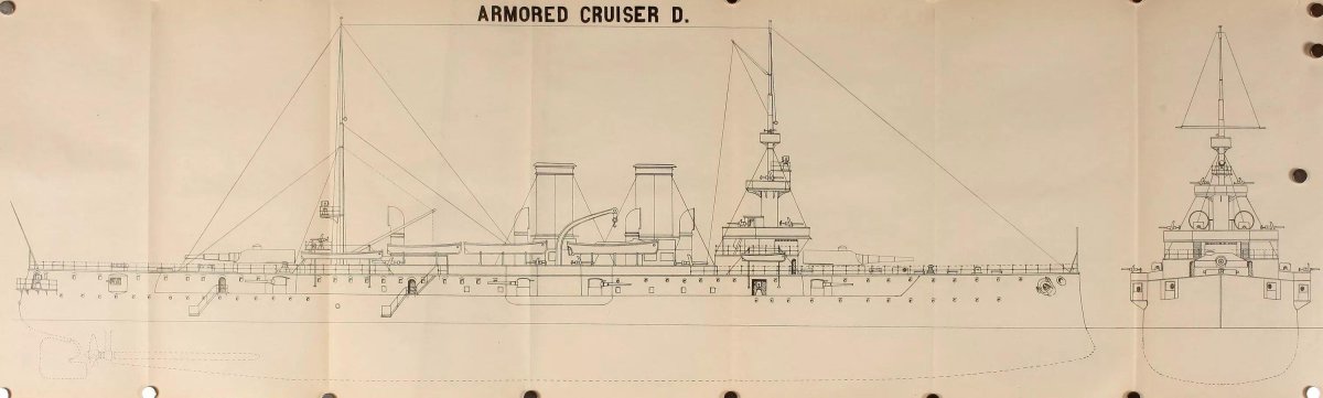 Броненосный крейсер баян 1900