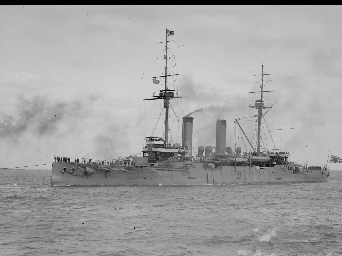 Крейсер Нанива 1904