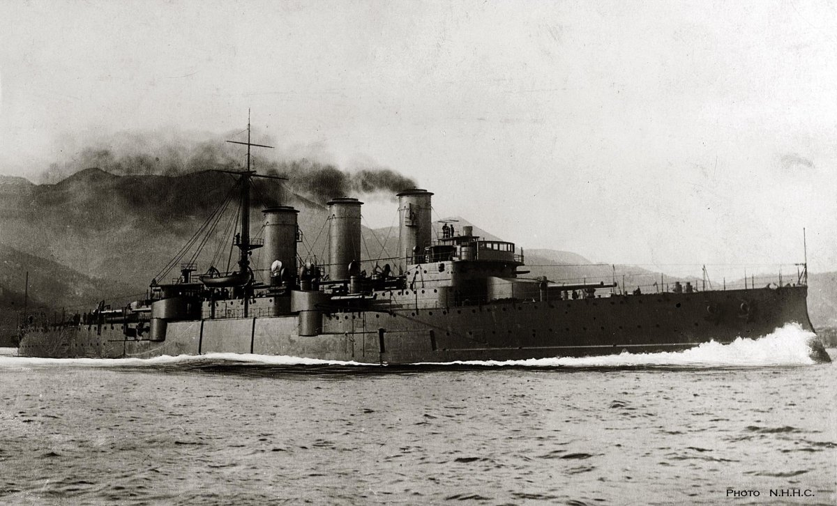 Броненосный крейсер Блюхер 1908