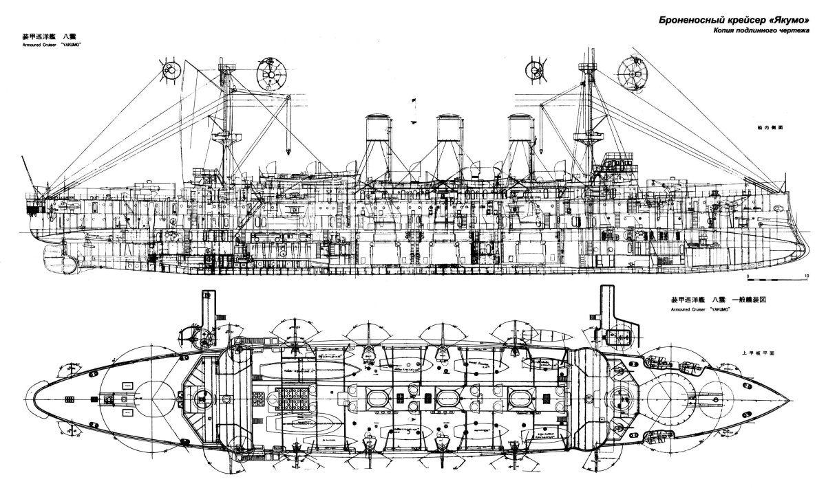 Крейсер Светлана 1904 чертежи