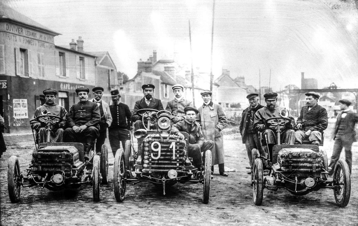 Первая автомобильная гонка 1894 Париж-Руан