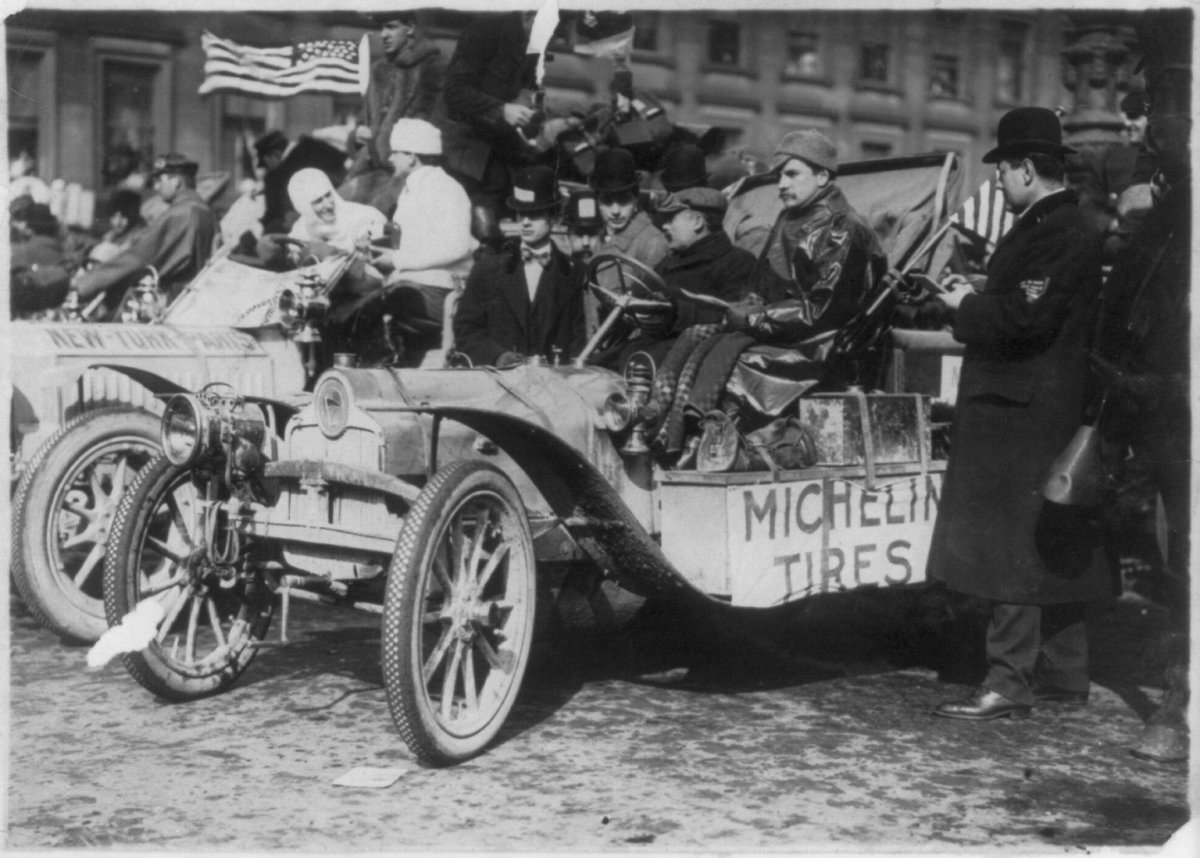 Первые автомобильные гонки во Франции 1894