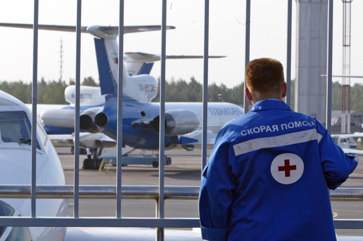 Скорая в аэропорту