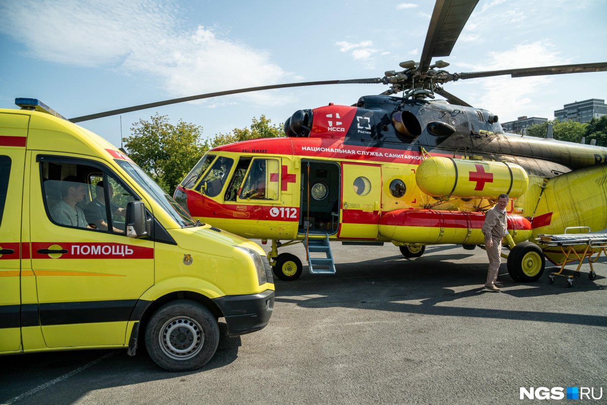 Вертолет ми-8 санавиации