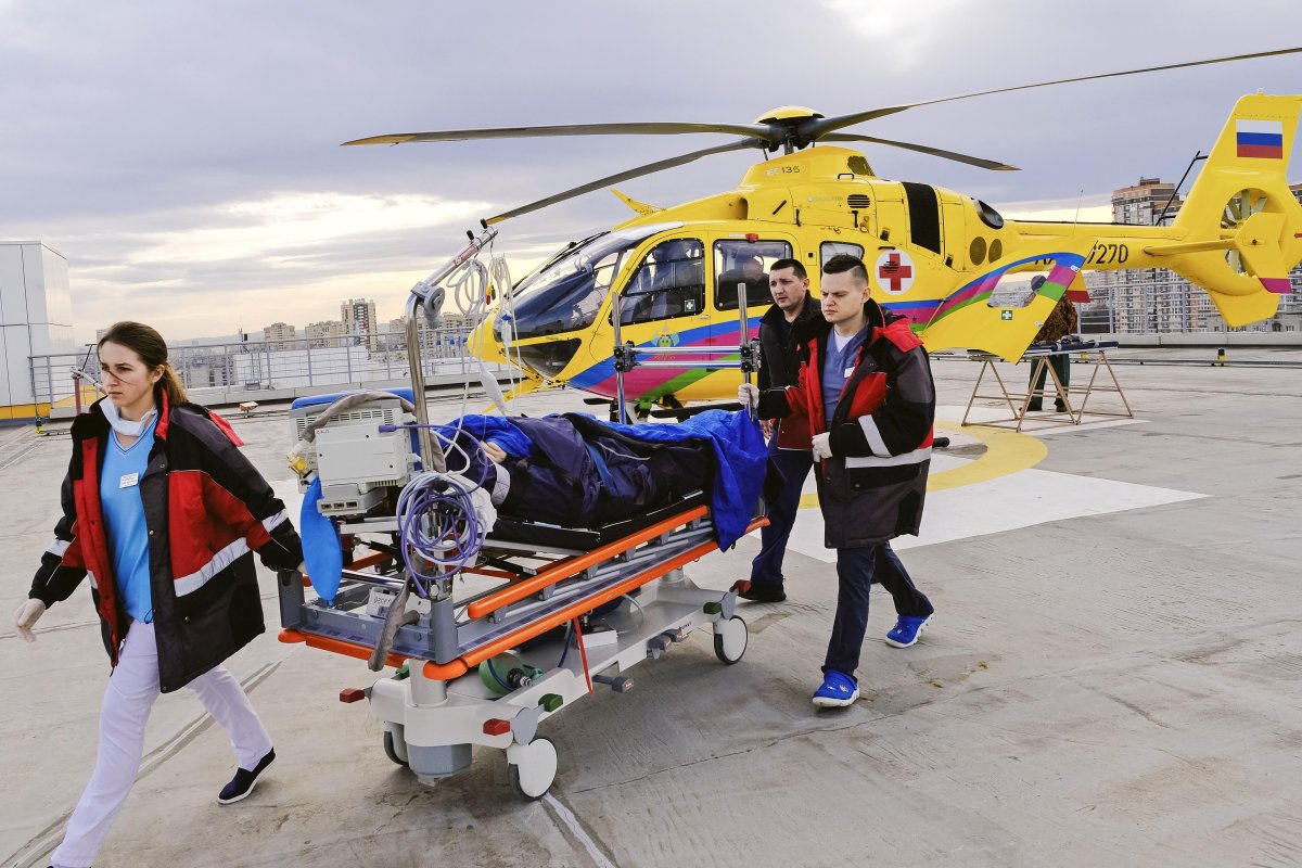 Вертолет санавиации ККБ 1 Краснодар