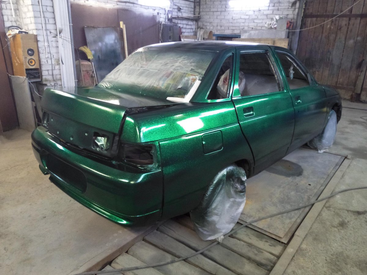 ВАЗ 2110 изумруд 385