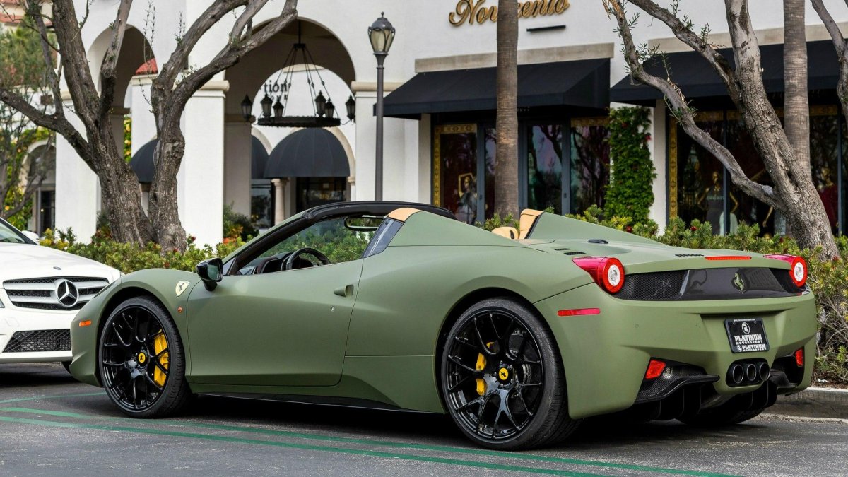 Ferrari 458 Green