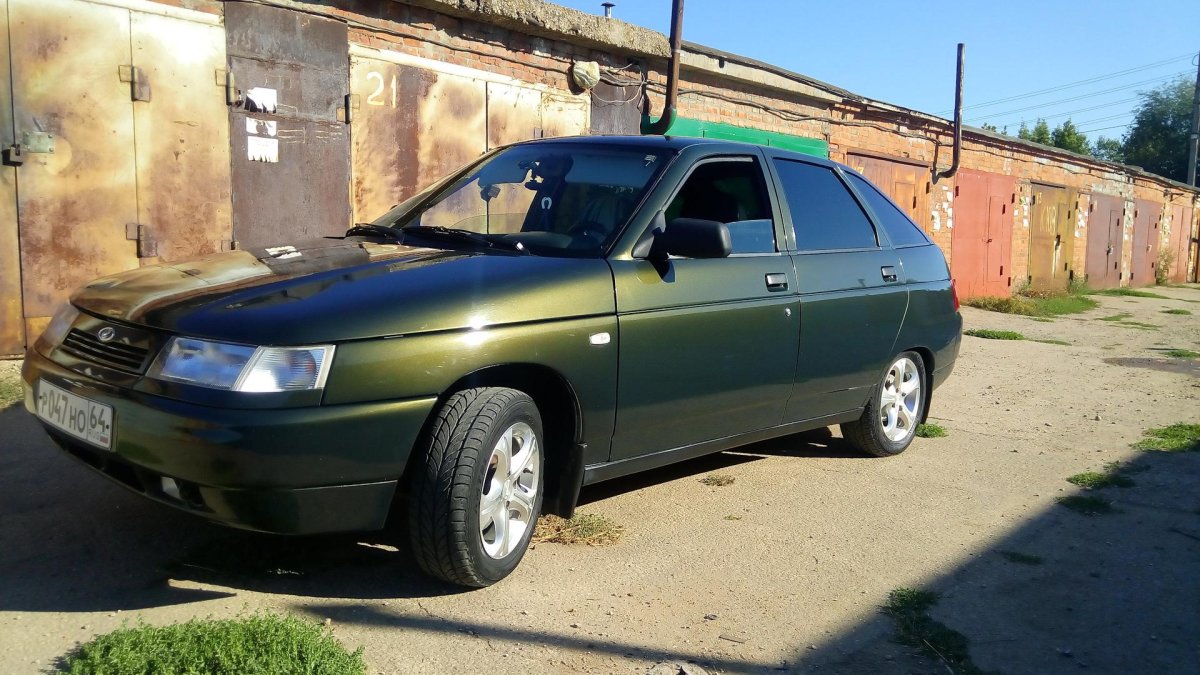 ВАЗ 2112 золото инков