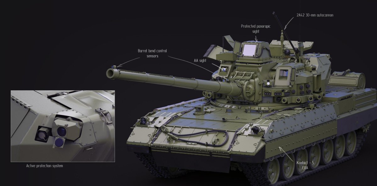 Танк т-95 объект 195