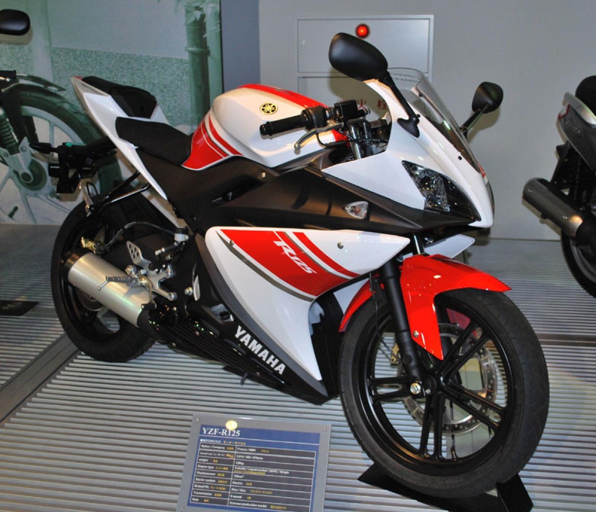 Yamaha YZF-r125 мотоцикл