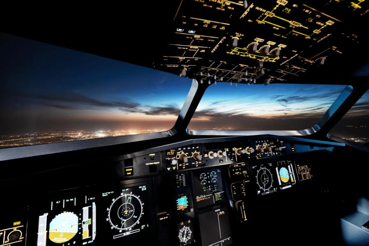 Боинг 737 Max кабина