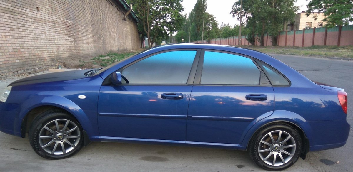 Шевроле Лачетти седан синий