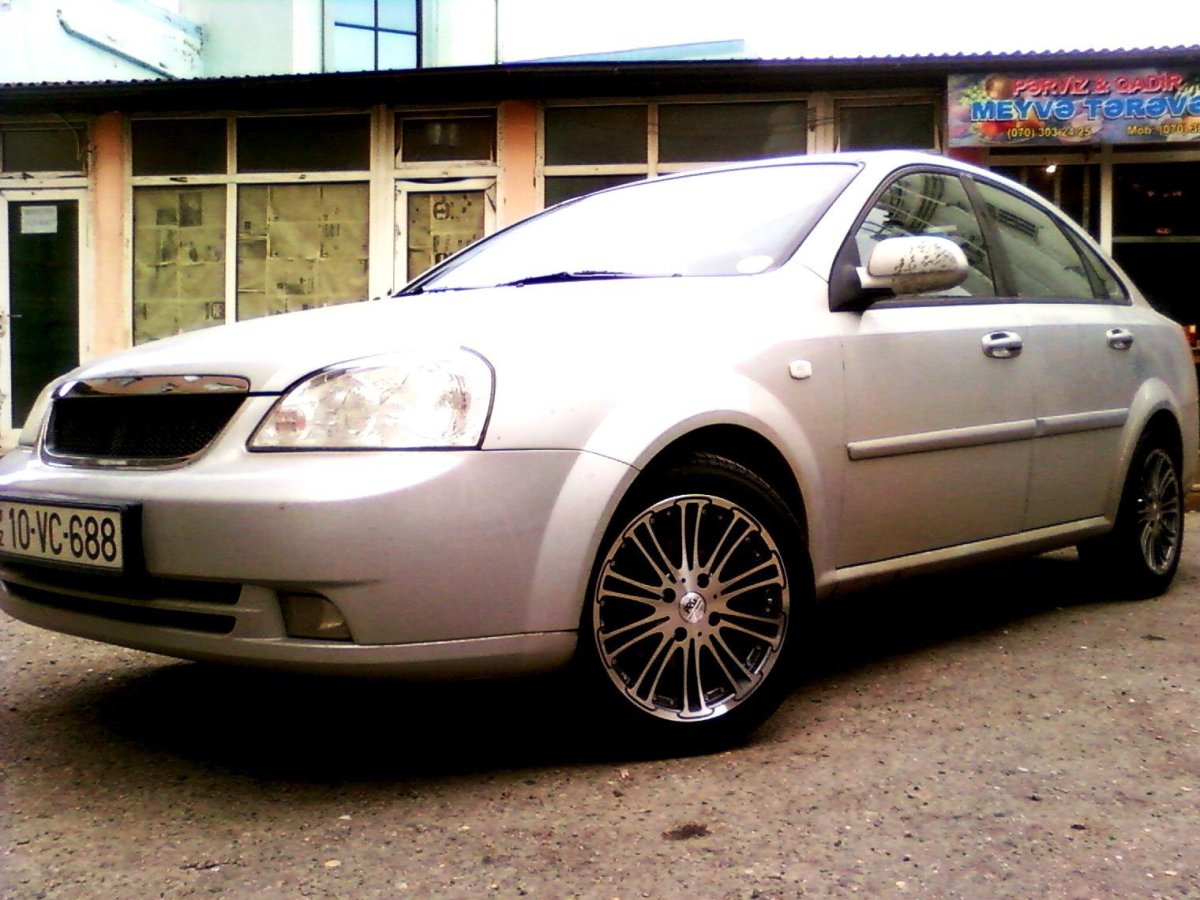 Диски вертушки на Шевроле Лачетти