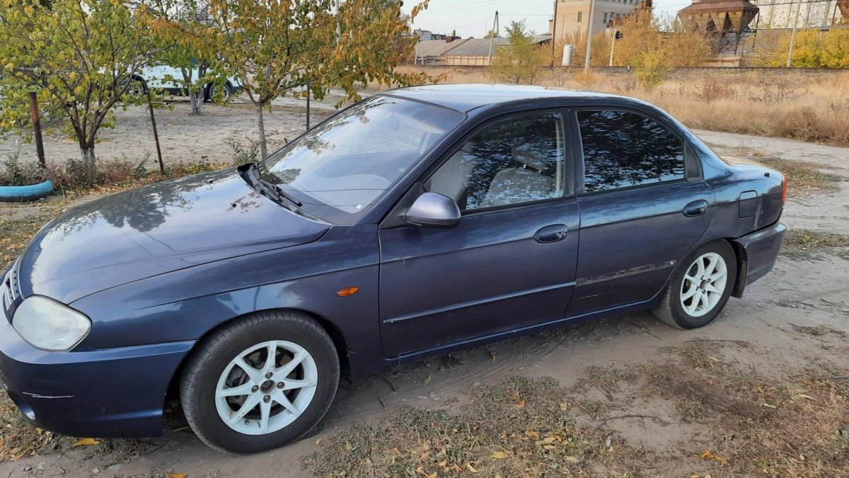 Темно синий 471 Киа спектра