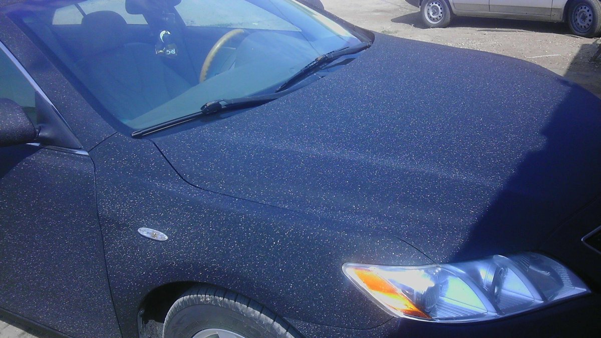 Черный Раптор с алмазной крошкой