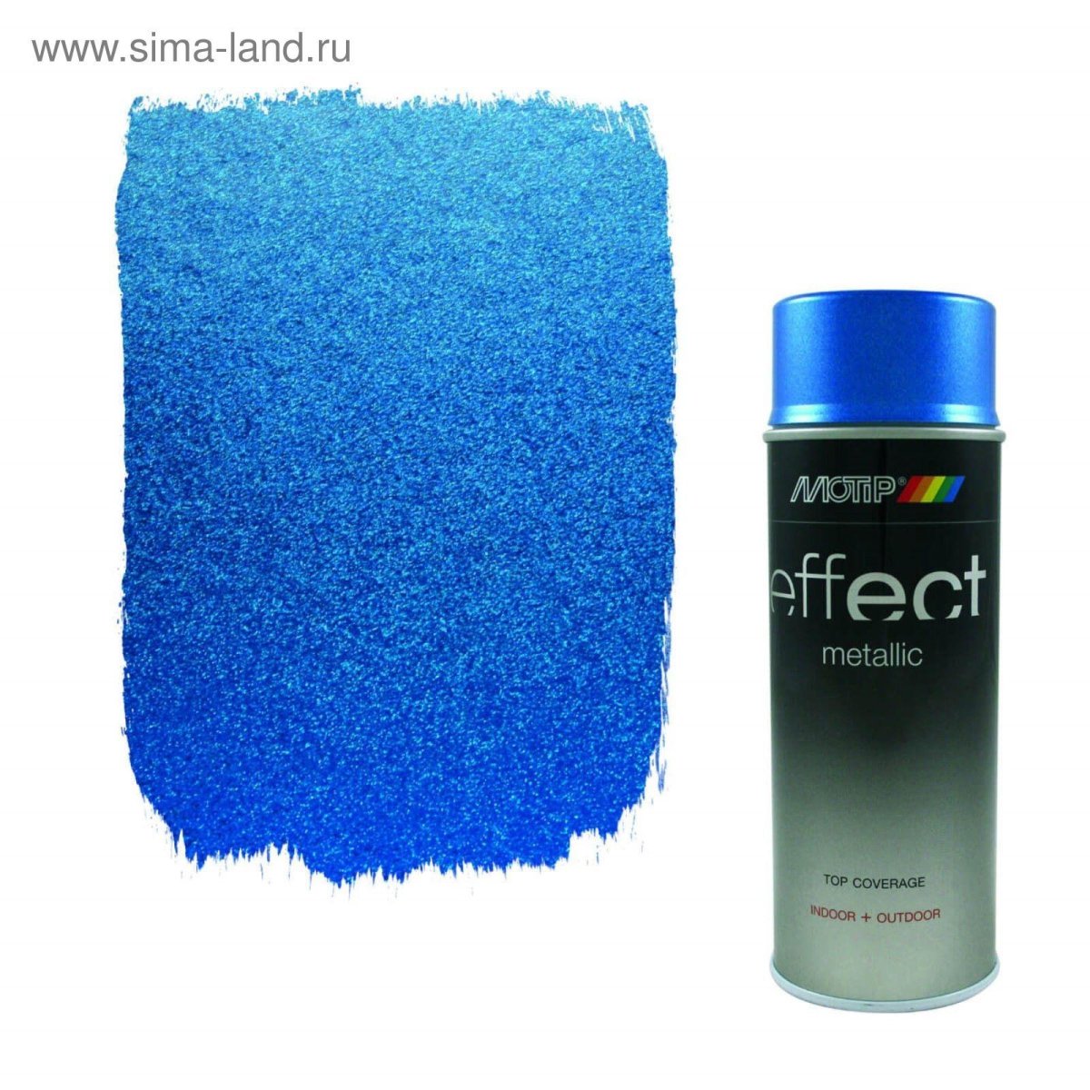 Эмаль аэрозоль +голубой MOTIP