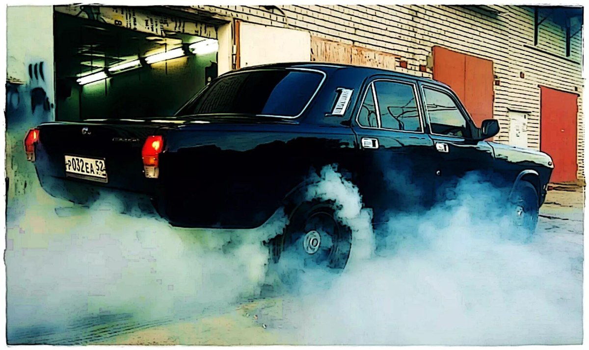 ГАЗ 2410 дрифт