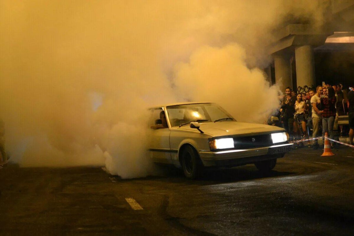 ВАЗ 2109 бернаут