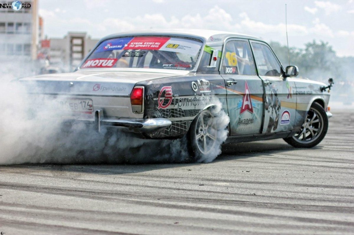 Волга 3110 дрифт