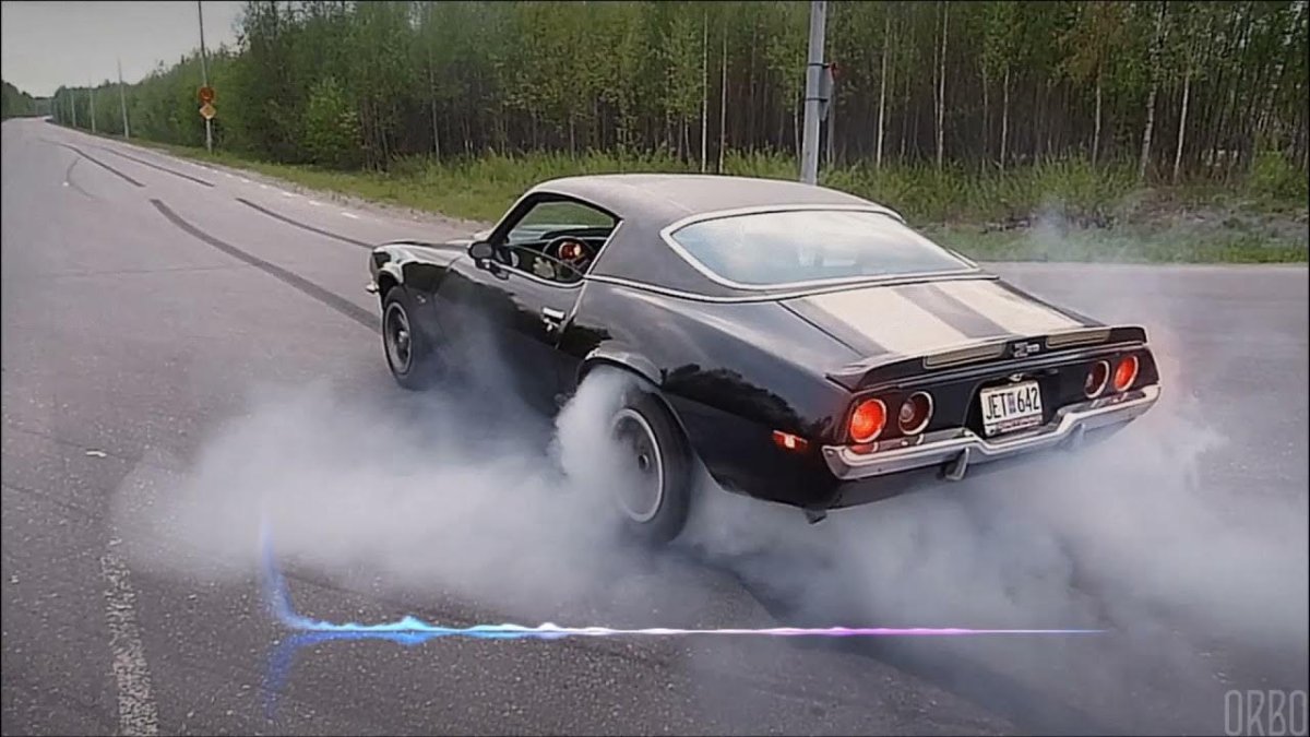 Chevrolet Camaro бернаут