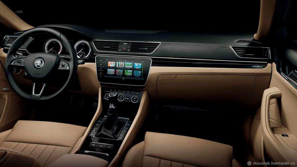 Skoda Superb 2022 салон