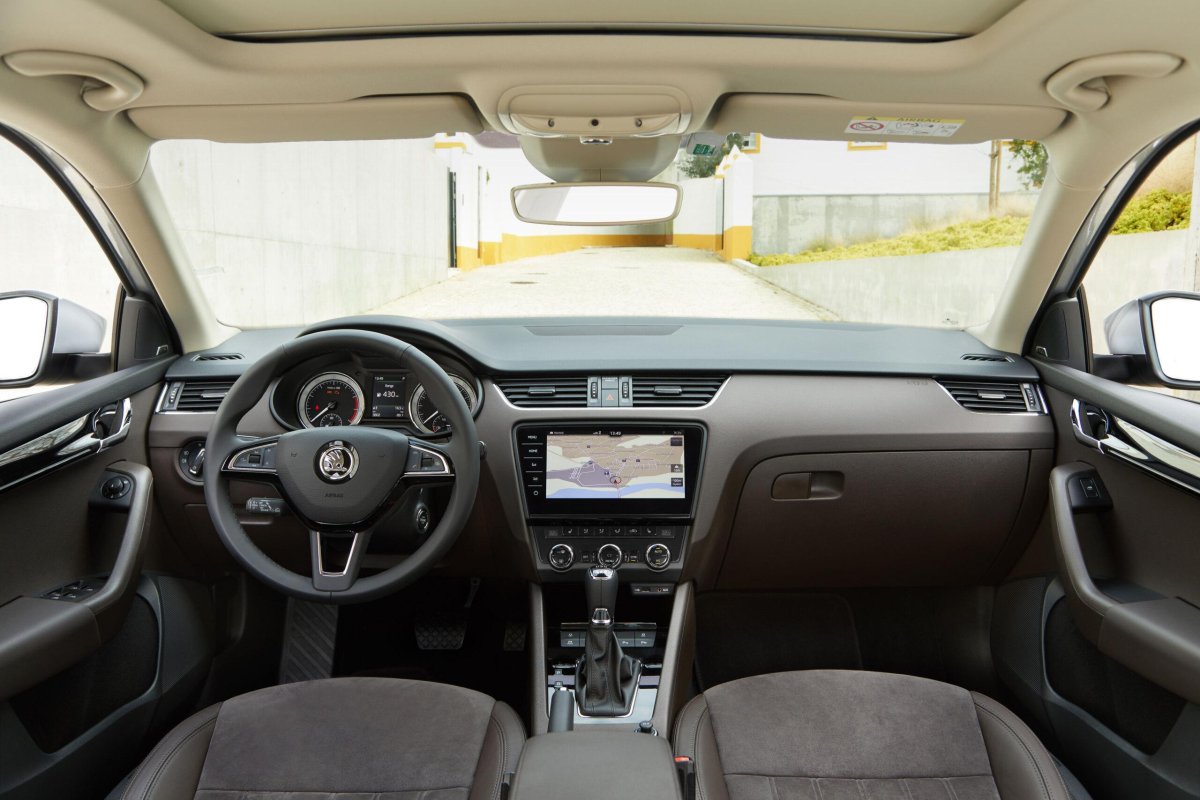 Škoda Octavia 2017 салон