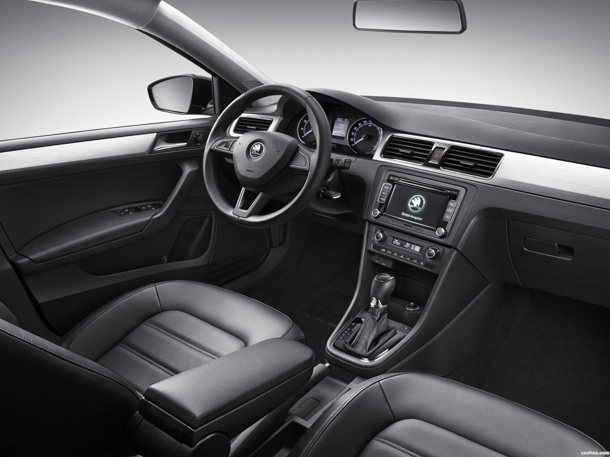 Шкода Рапид 2014 салон