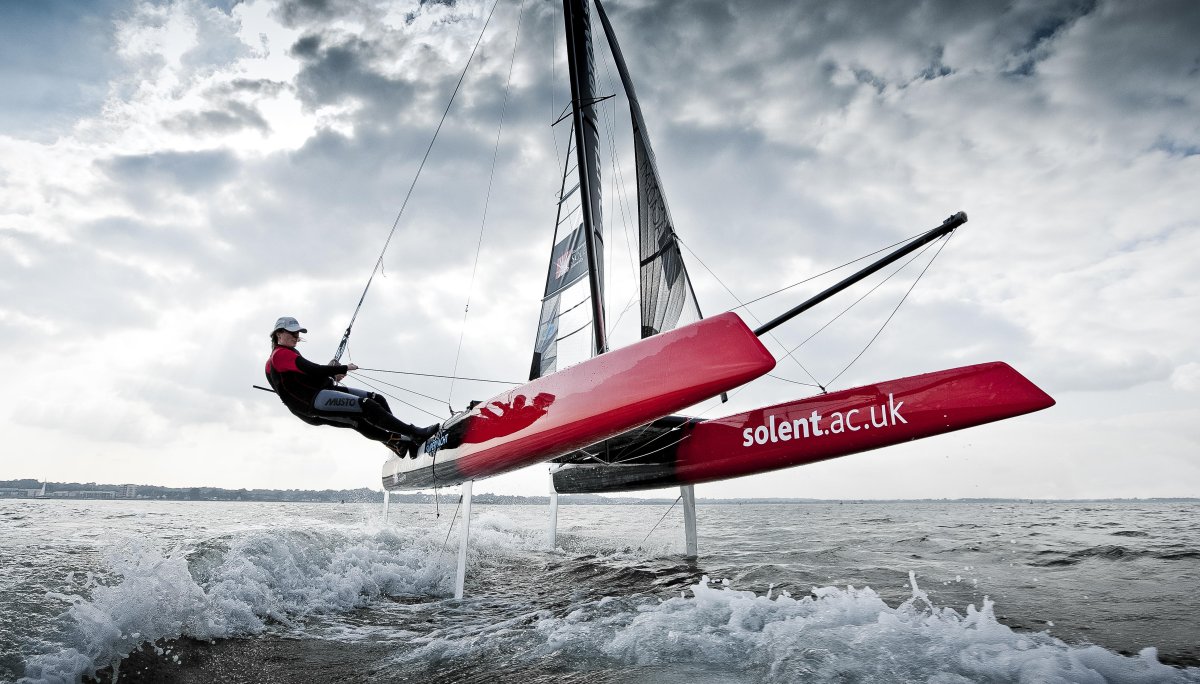 Катамаран гидрофойл