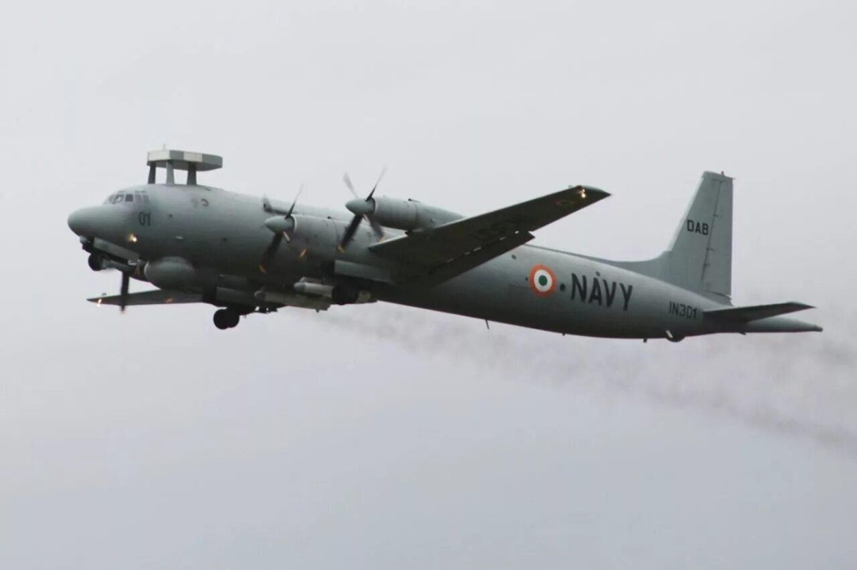 Противолодочный самолет ил-38н