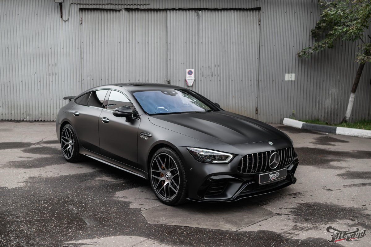 Mercedes AMG gt 63 черный