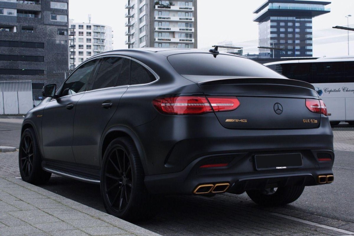 Мерседес GLE 63 Coupe AMG черный матовый
