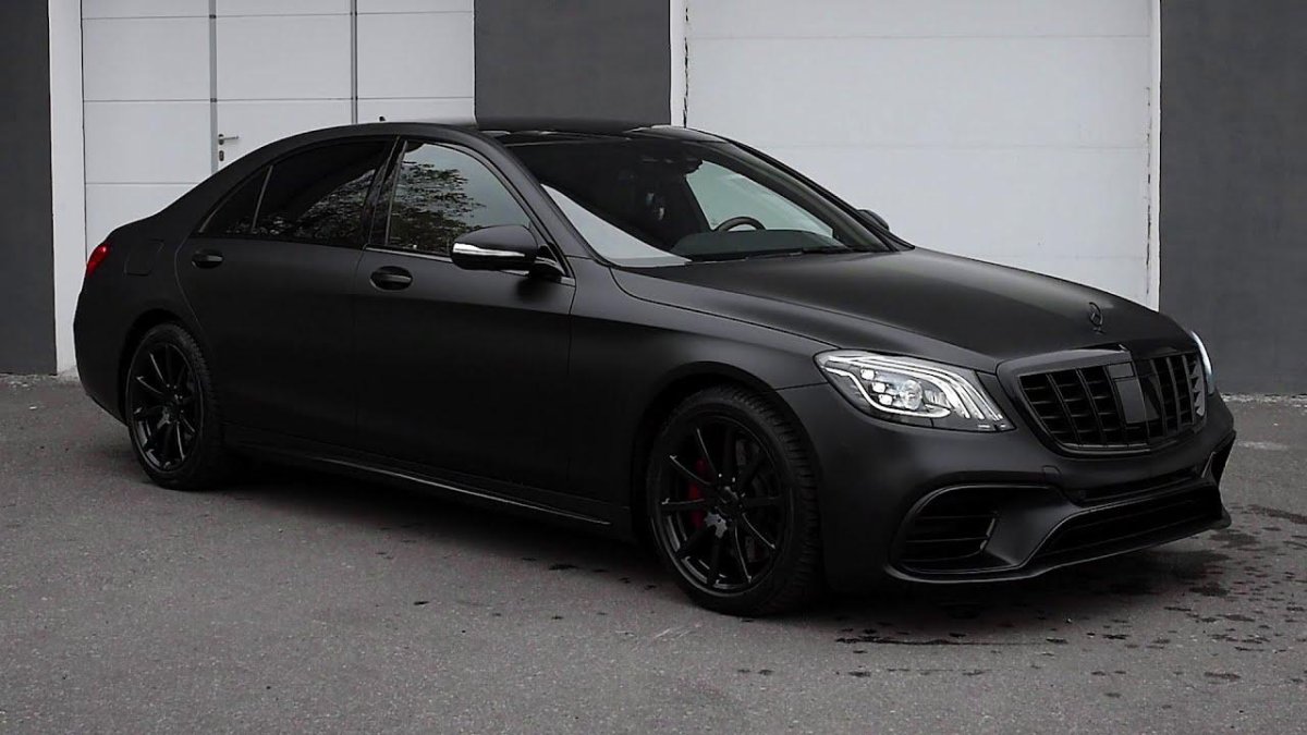 Мерседес 222 матовый