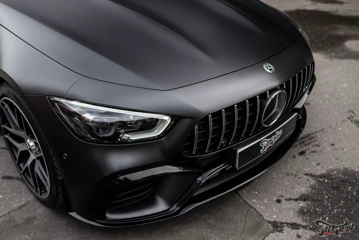 Мерседес s63 матовый черный