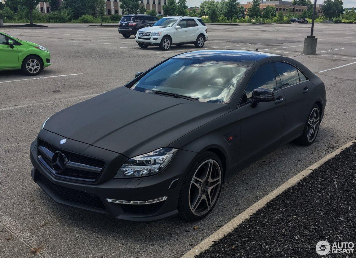 Mercedes Benz CLS 63 AMG матовая