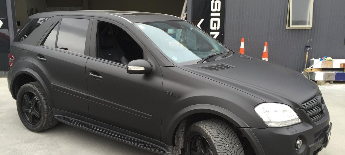 Мл Мерседес серый матовый