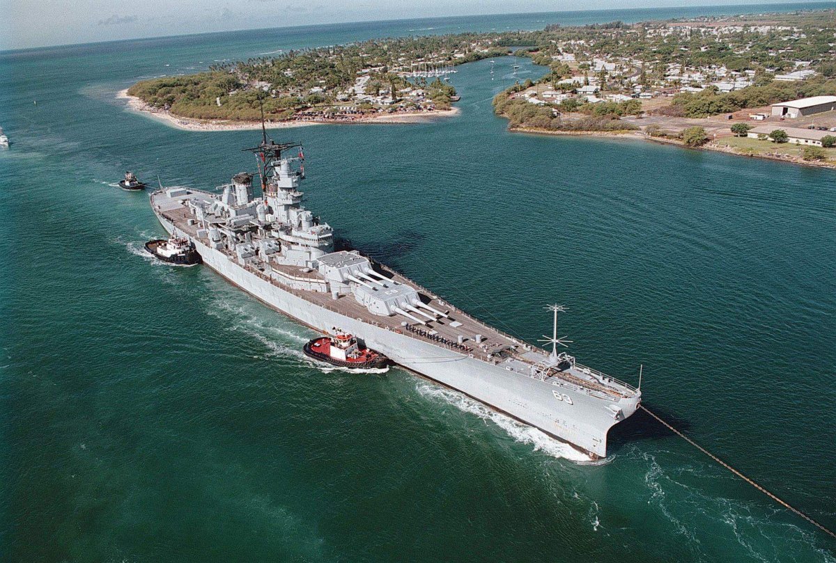 USS Missouri линкор