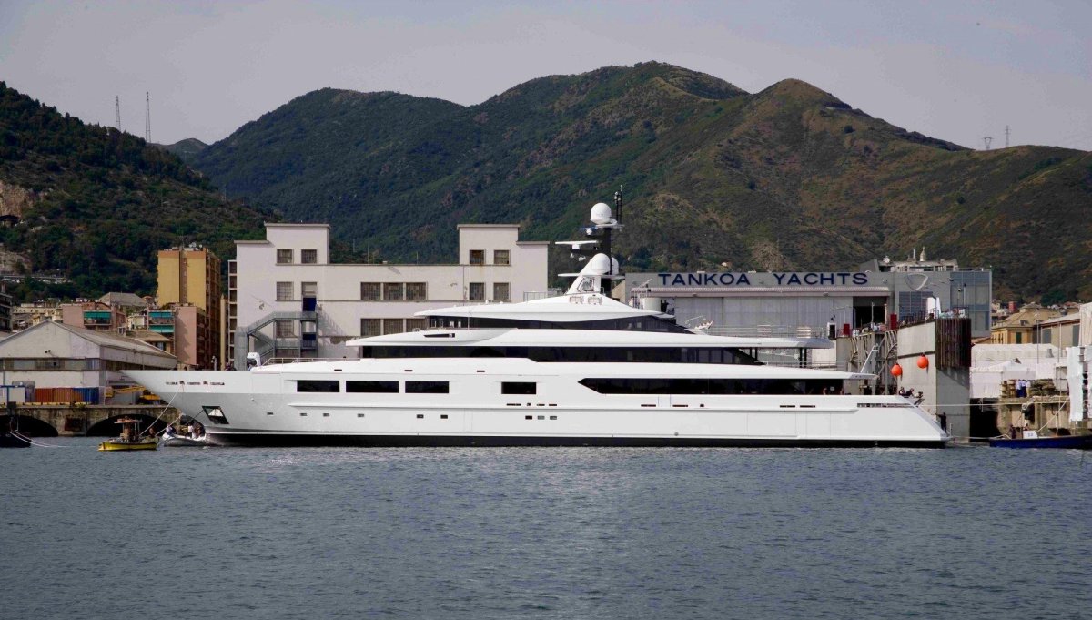 Яхта Олокун