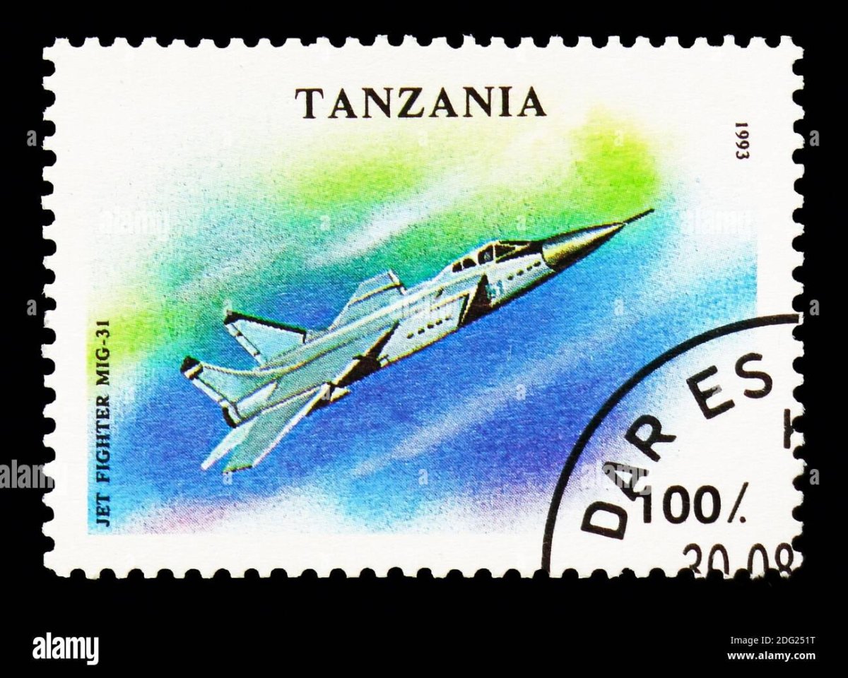 Почтовая марка миг-29