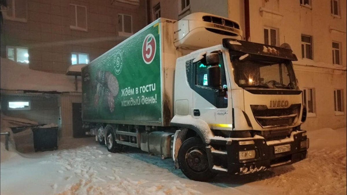 Фура Пятерочка