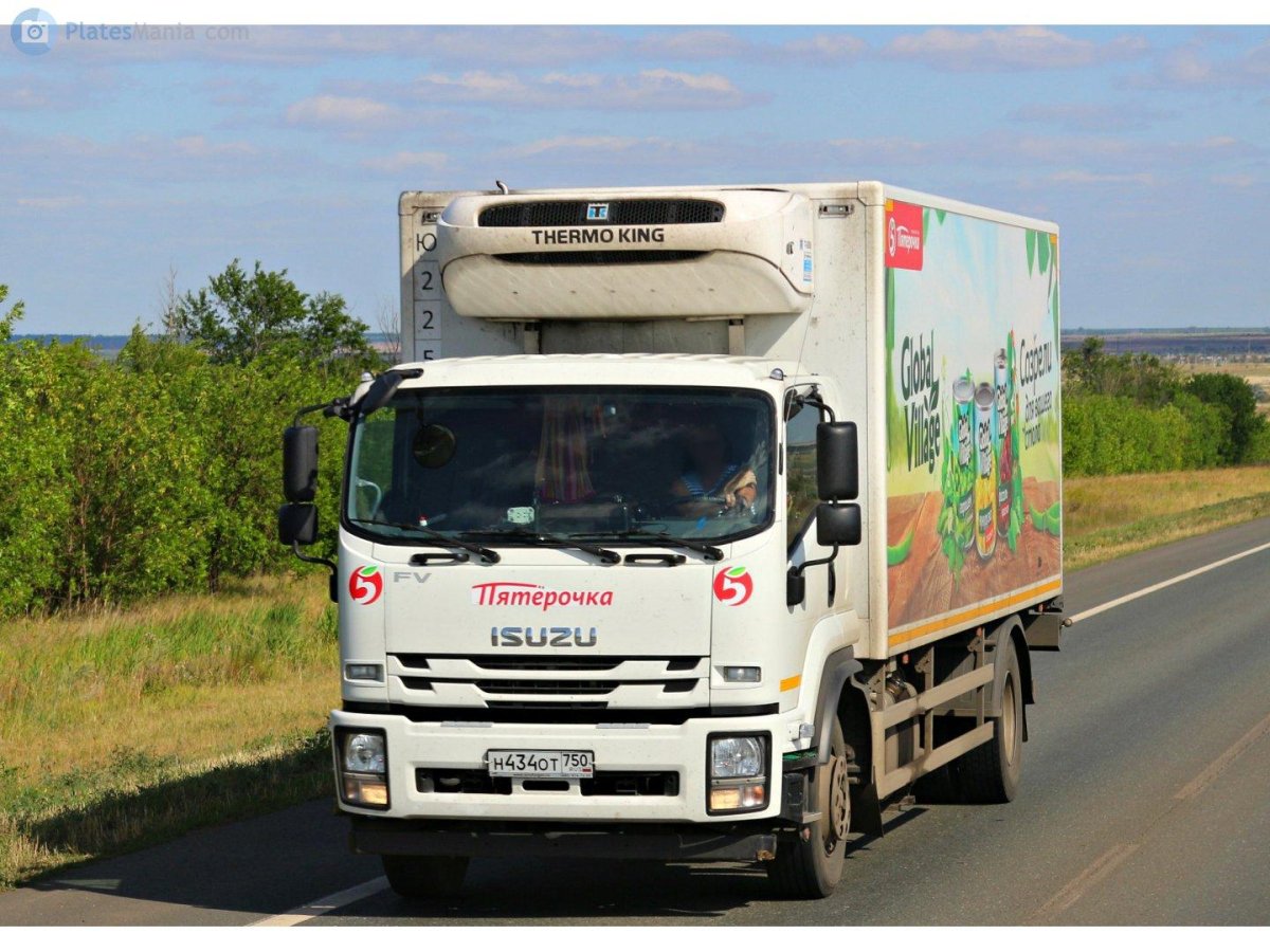 Исузу 10 тонн Пятерочка