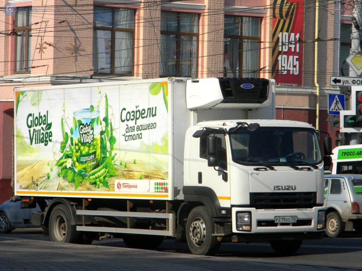 Грузовик Пятерочка Isuzu